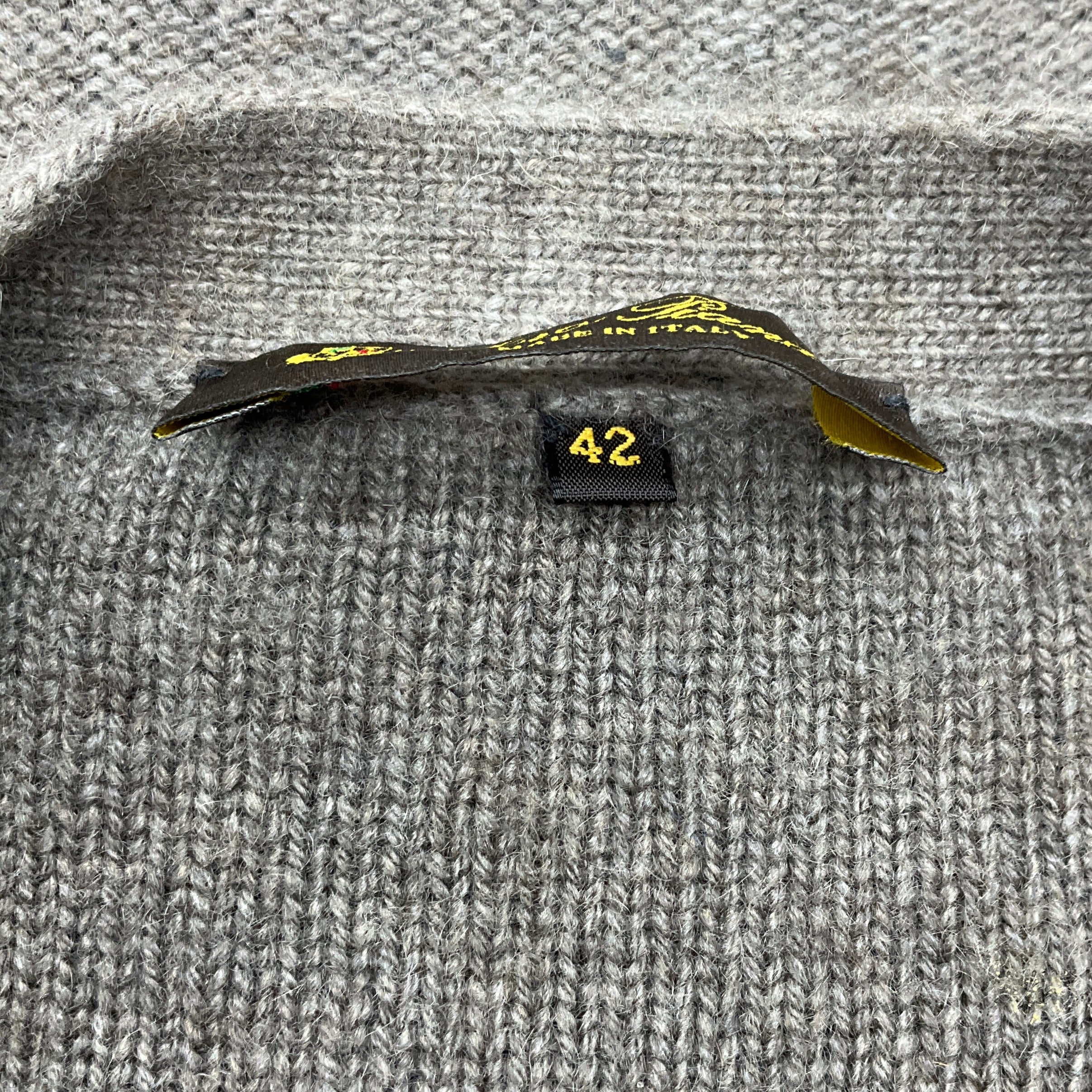 Loro Piana Taupe Cashmere Cardigan Sweater - Image 5
