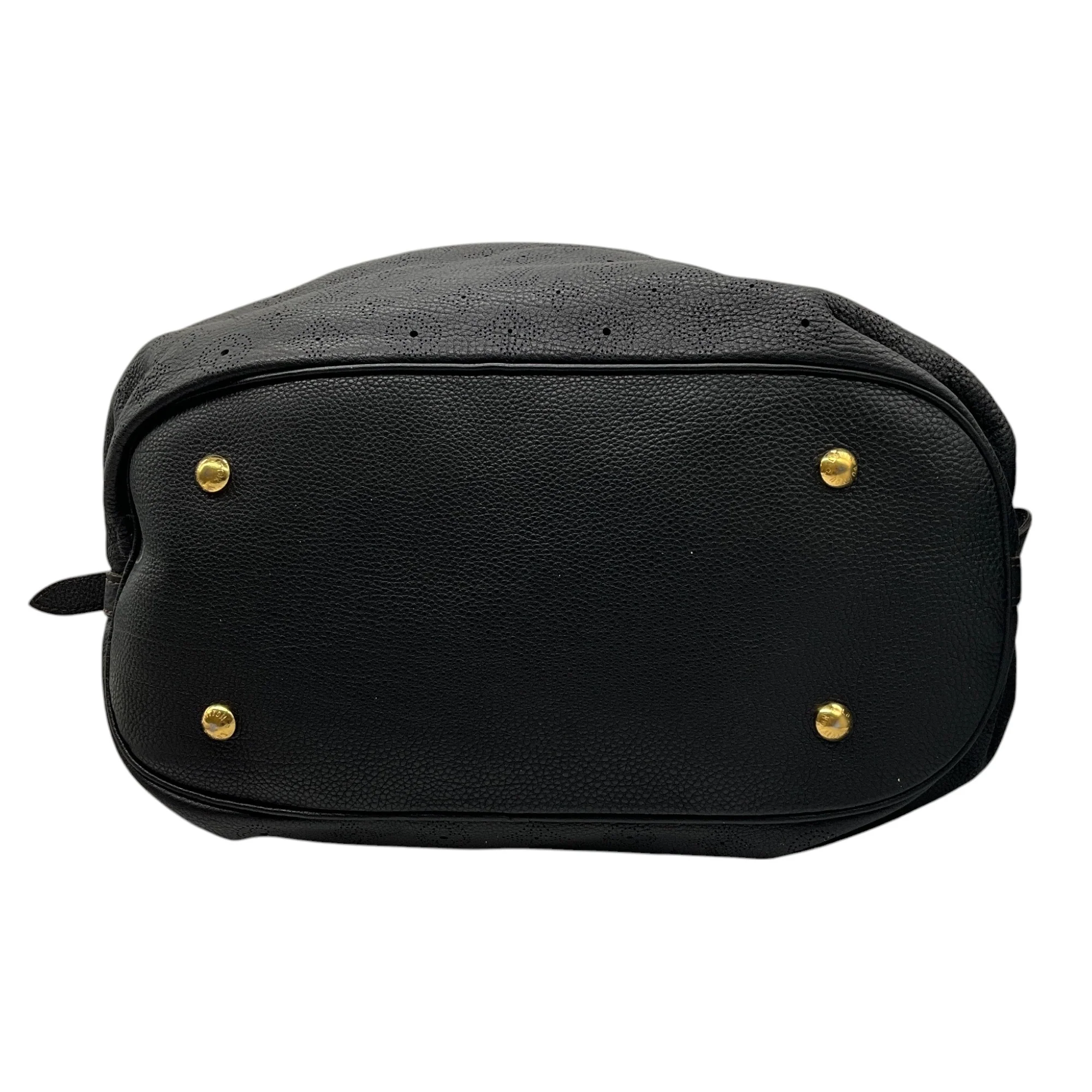 Louis Vuitton Black Monogram Mahina Leather XL Bag - Image 5