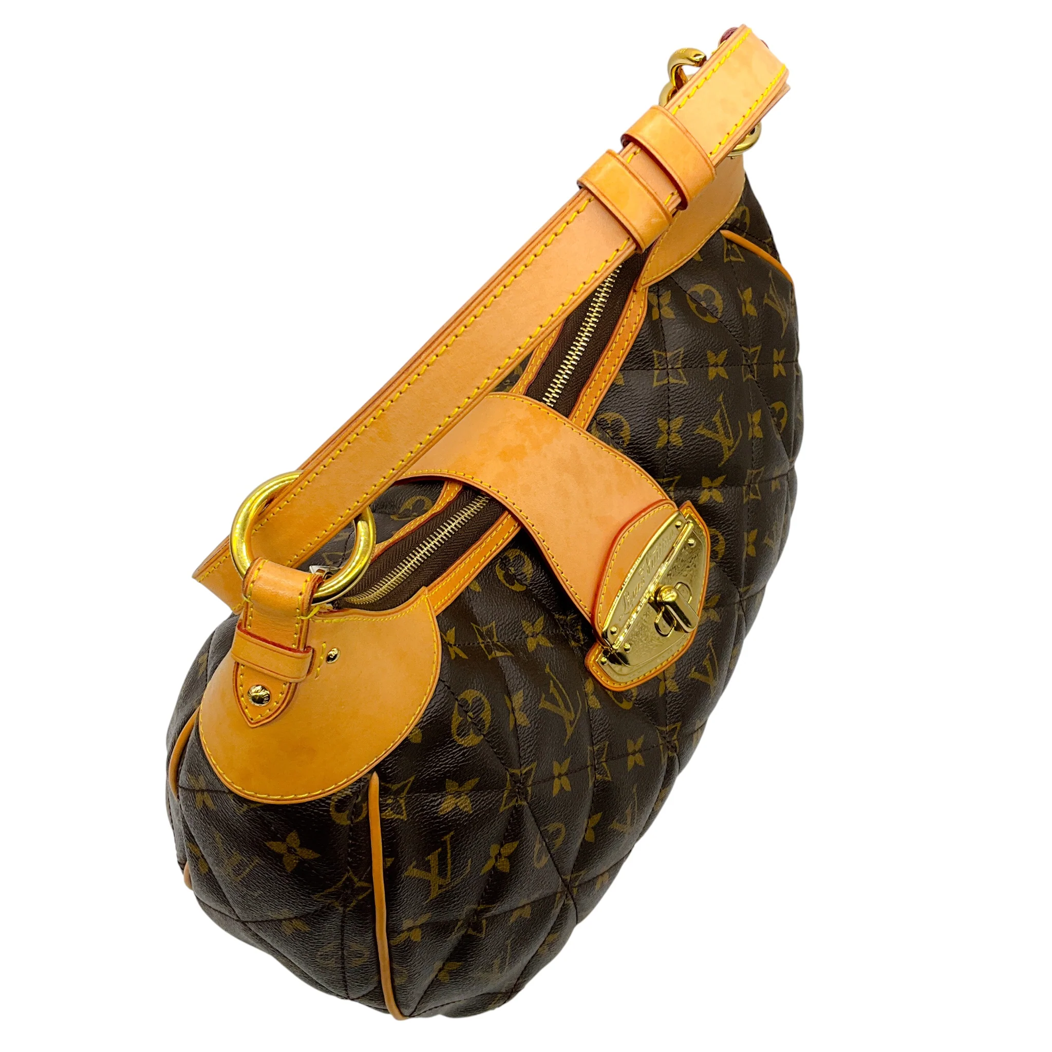 Louis Vuitton Brown Monogram Coated Canvas Etoile City GM Hobo Bag - Image 5