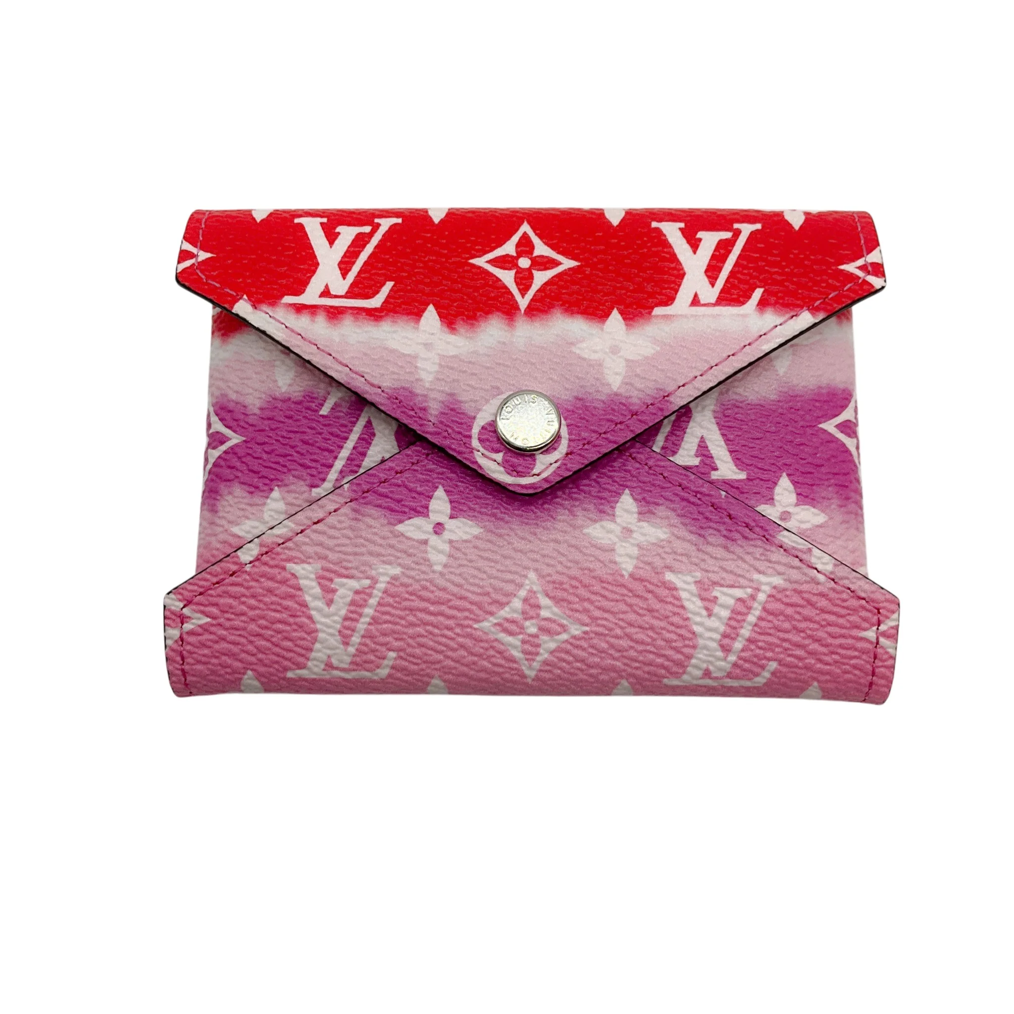 Louis Vuitton Pink Dyed Limited Edition Escale Kirigami Small Pouch