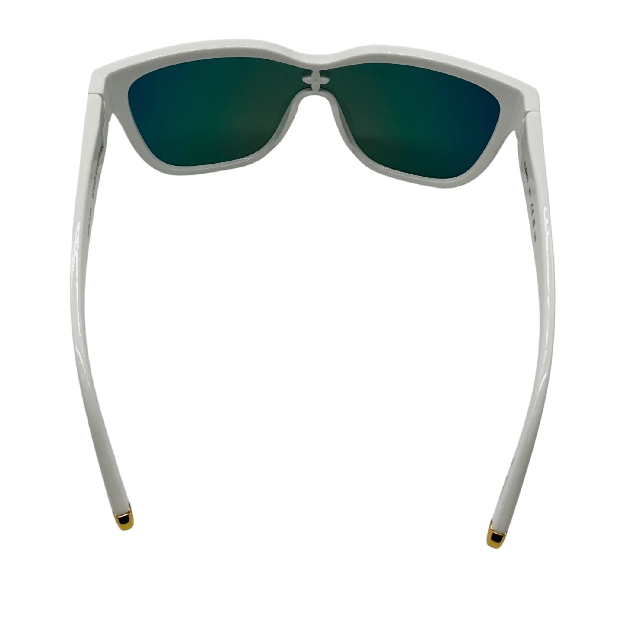 Louis Vuitton White LV Shadow Square Sunglasses - Image 4