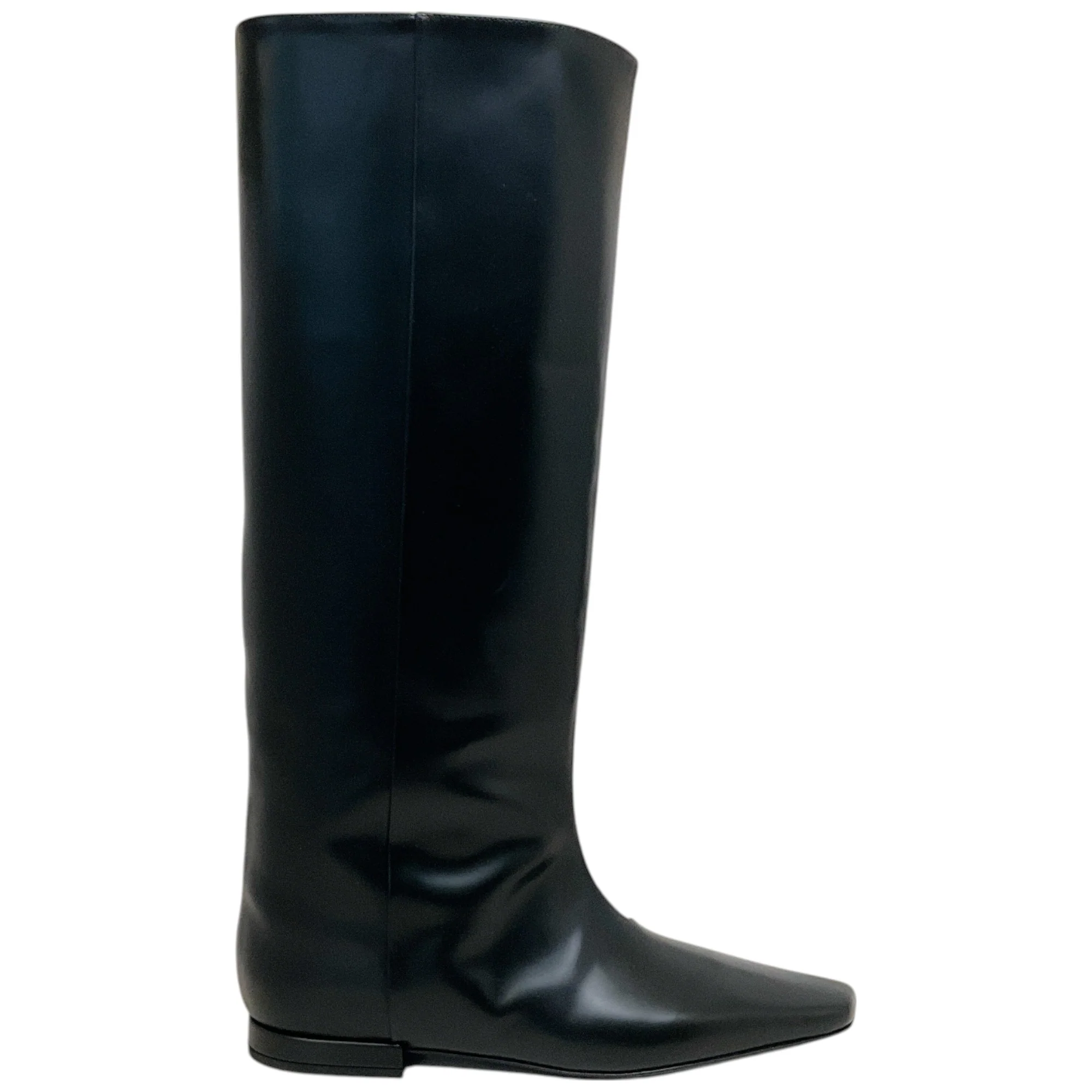 Loulou Studio Black Leather Lirone Boots - Image 2