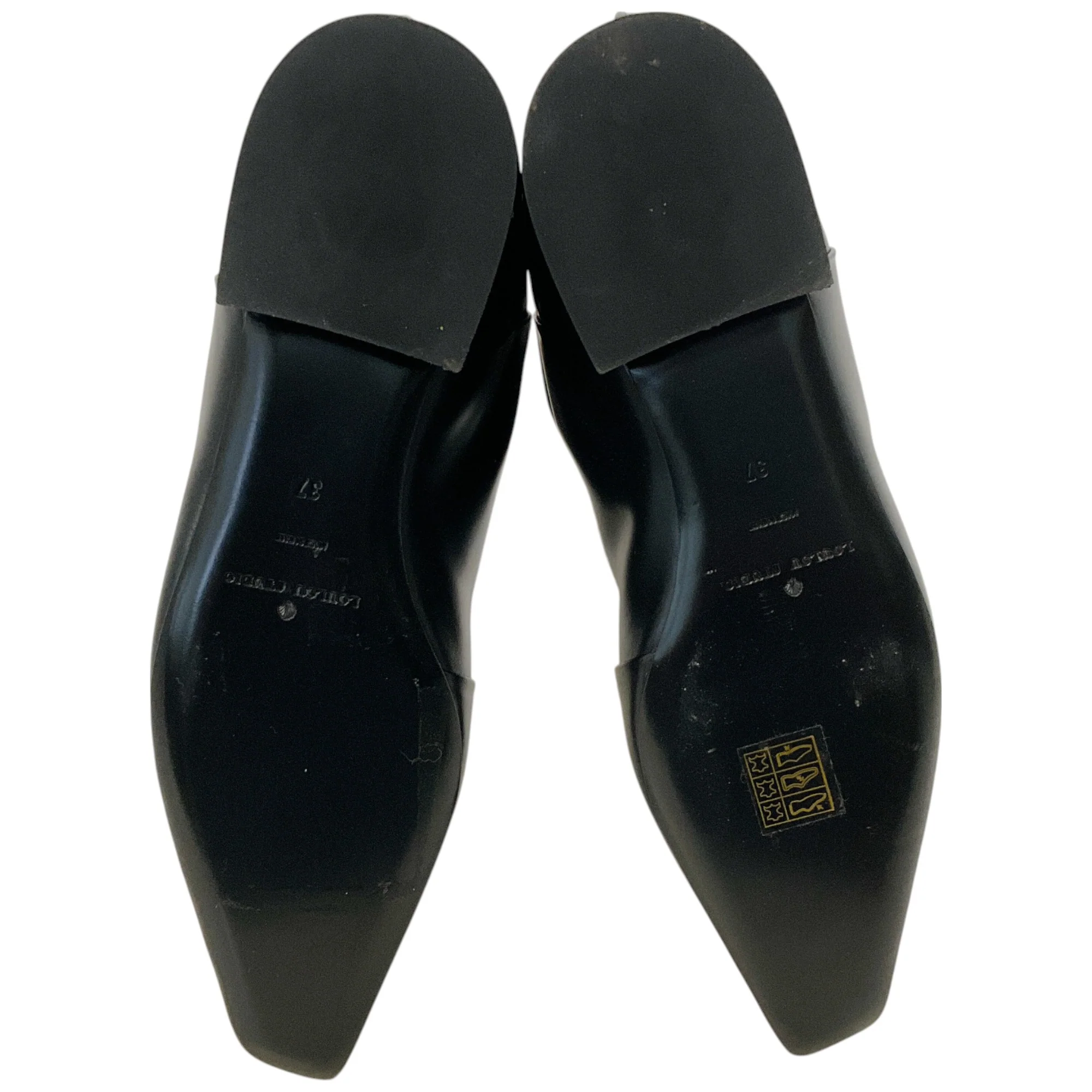 Loulou Studio Black Leather Lirone Boots - Image 6