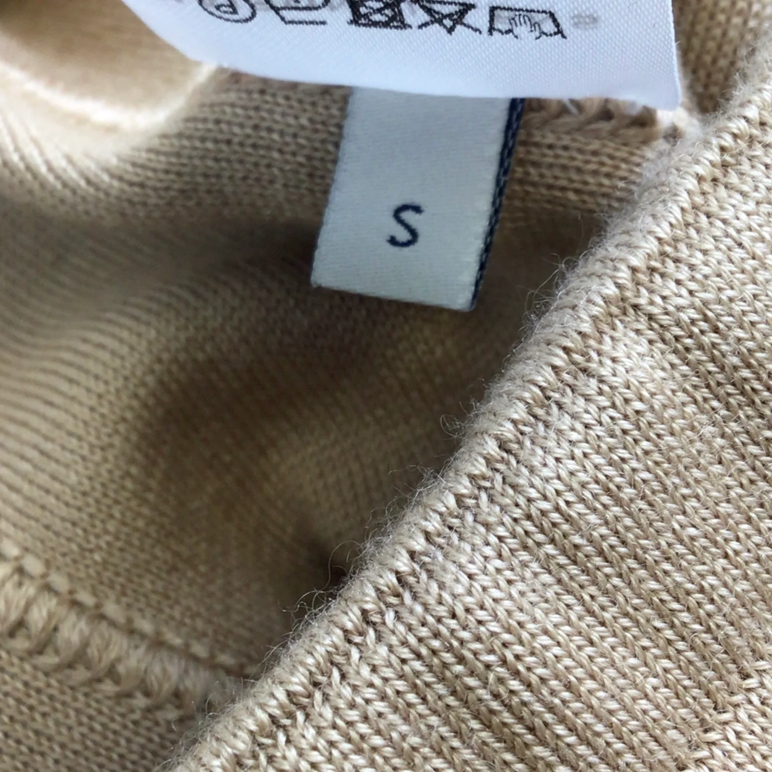 Maison Ullens Tan Pallas Cashmere and Silk Knit Pants - Image 5