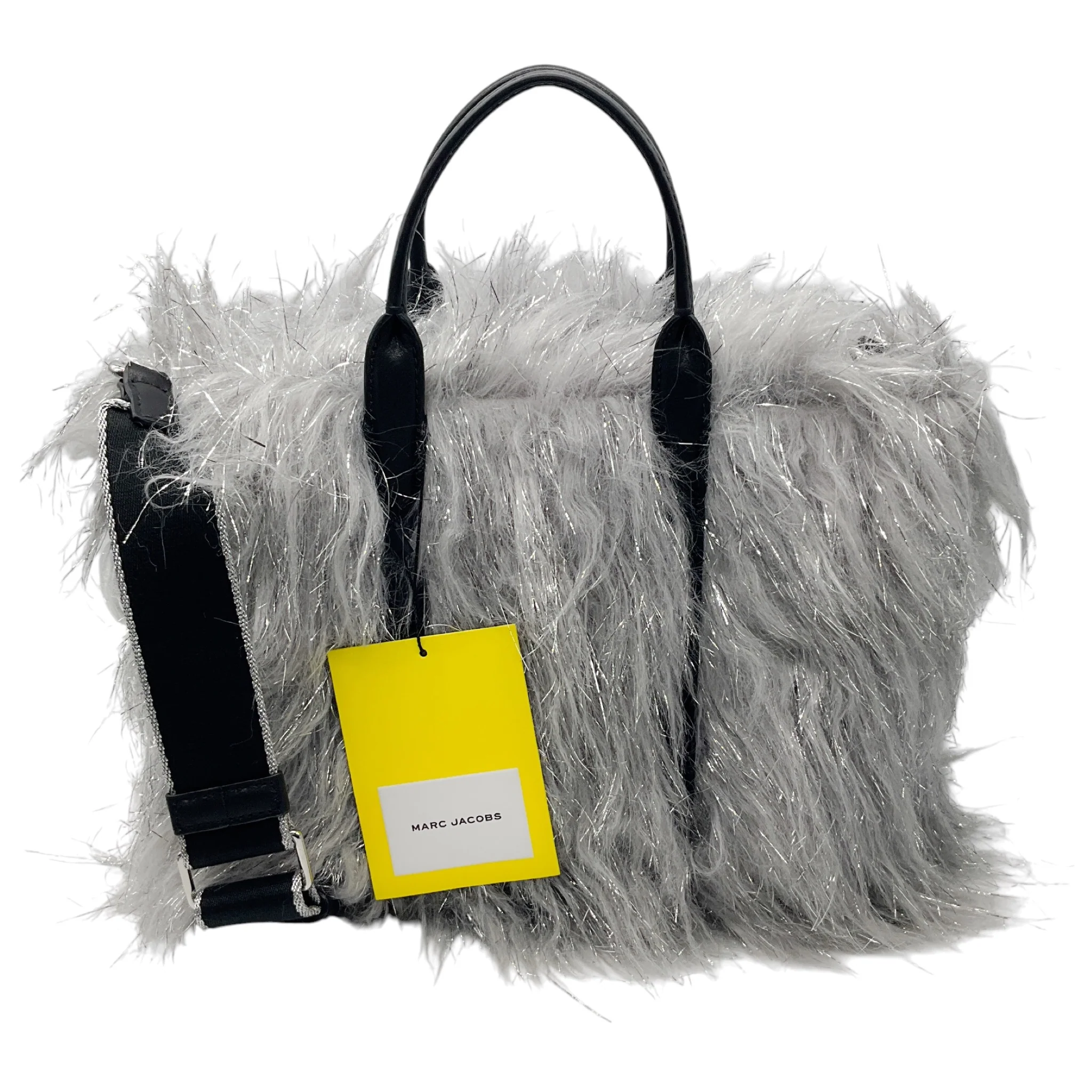 Marc Jacobs Silver Grey / Silver The Creature Mini Tote Bag - Image 3