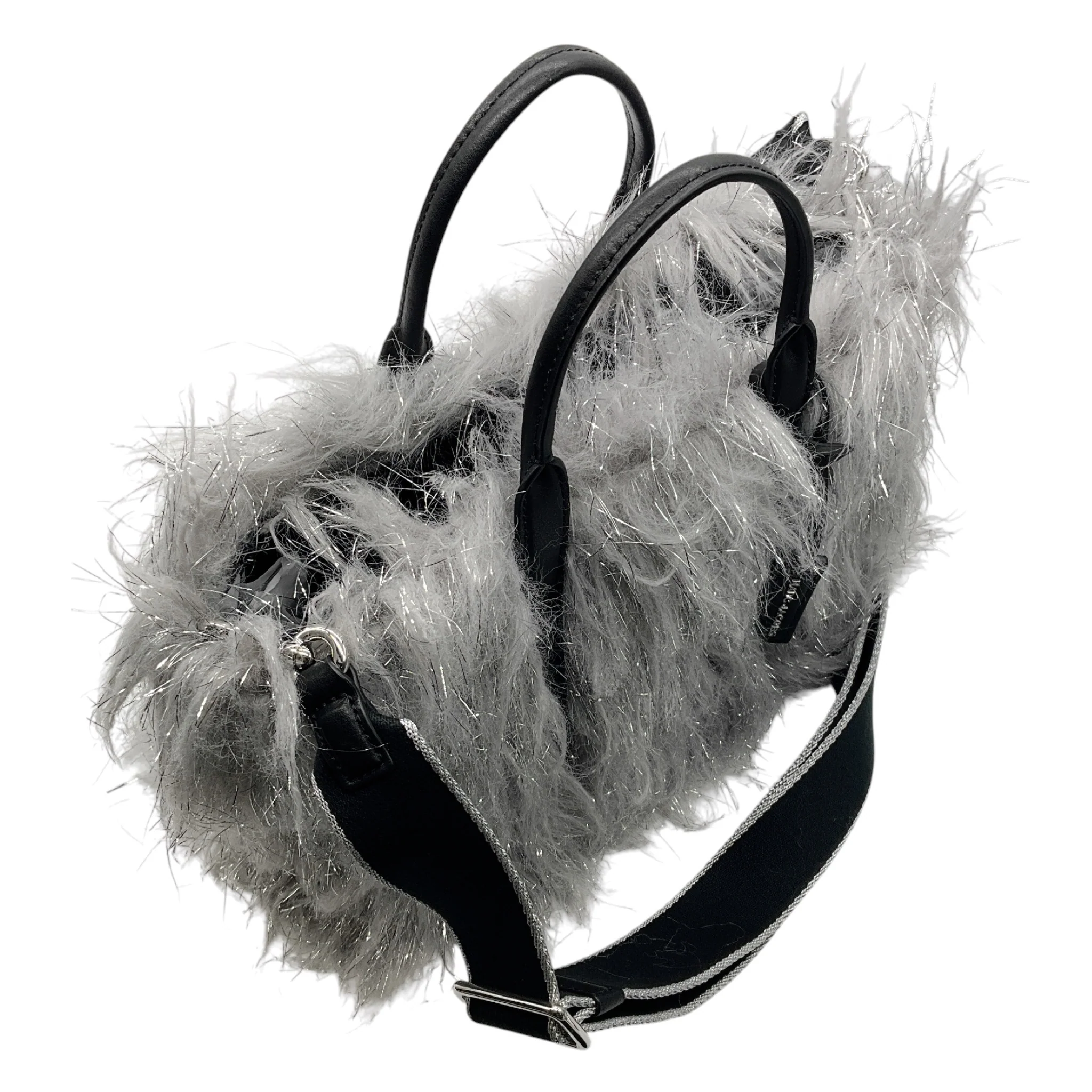 Marc Jacobs Silver Grey / Silver The Creature Mini Tote Bag - Image 5
