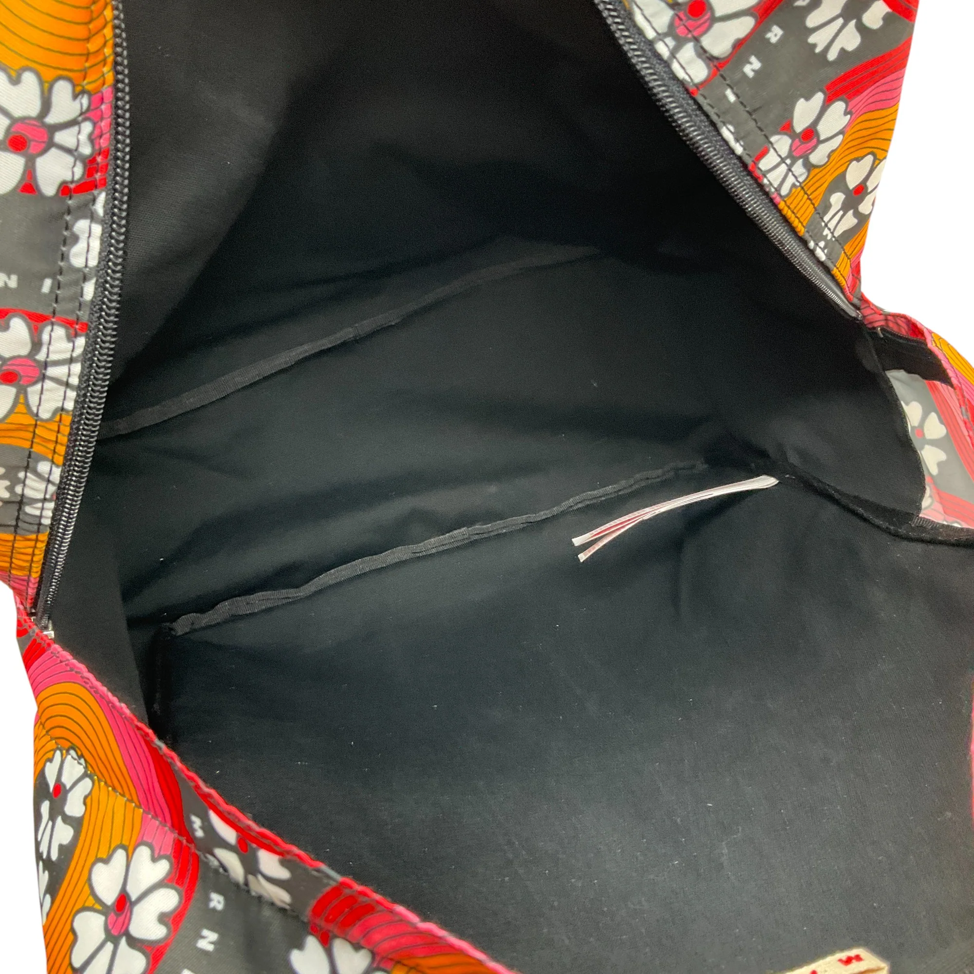 Marni Pink / Orange Techno Circles Backpack - Image 9
