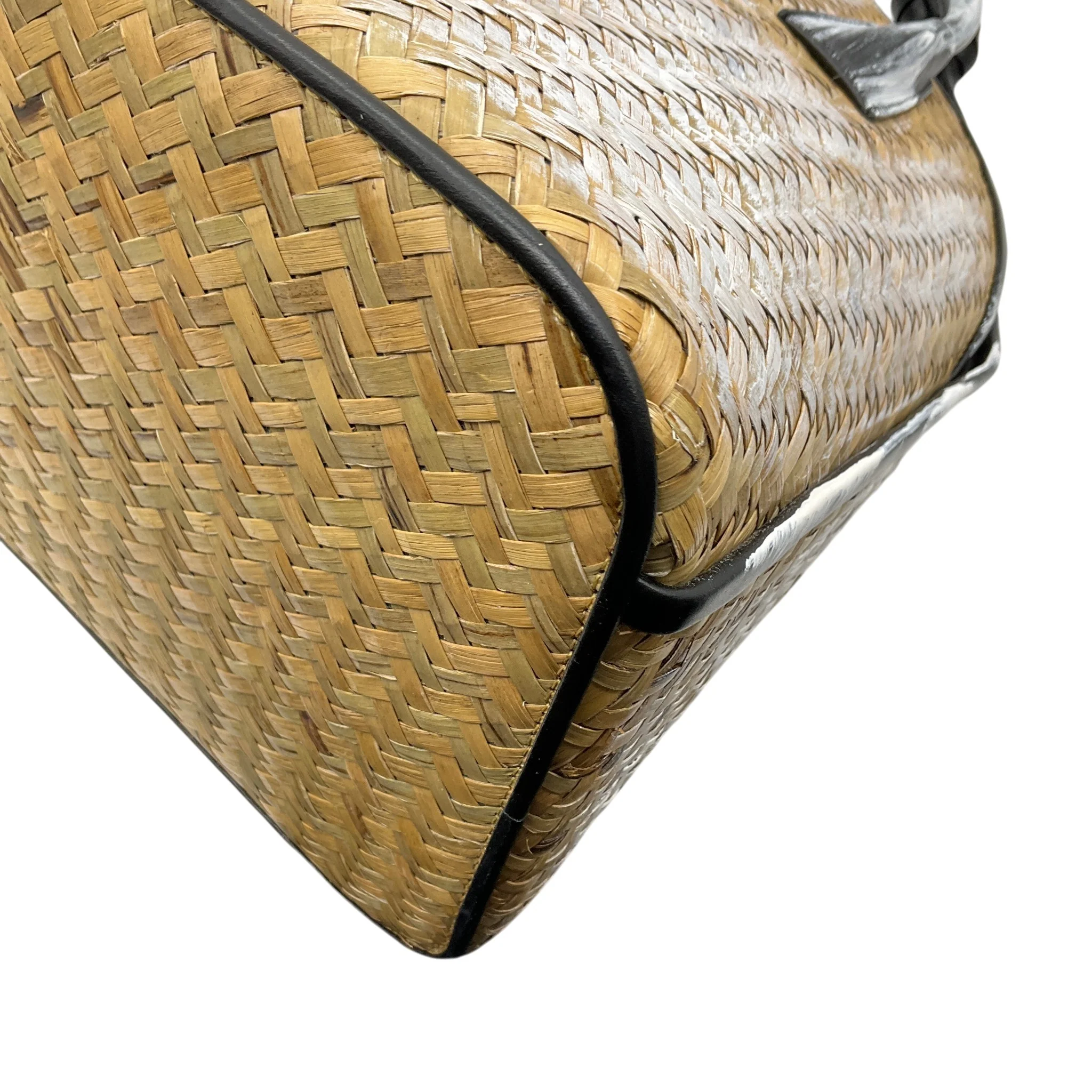 Martin Margiela Natural with White Paint Large Fortune Bag - Image 6