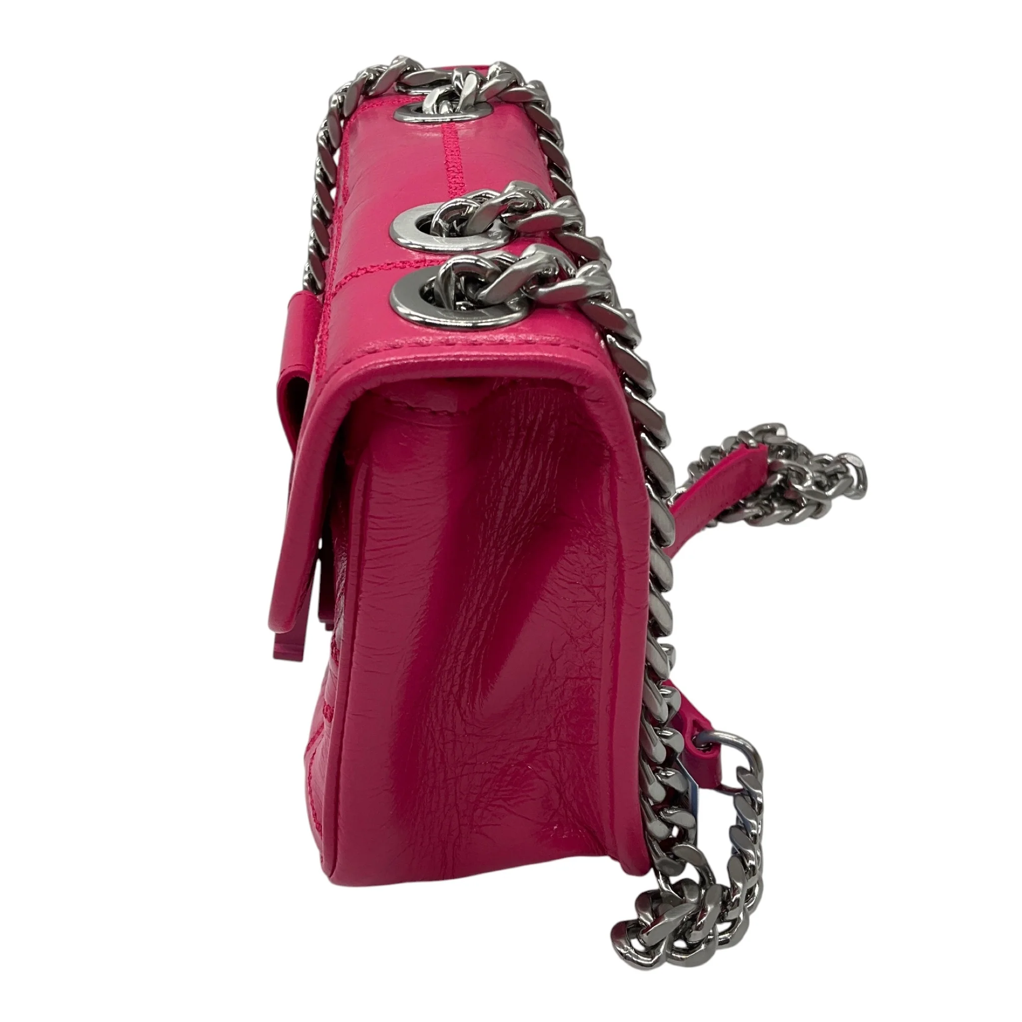 MCM Hot Pink Leather Travia Crossbody Bag - Image 2