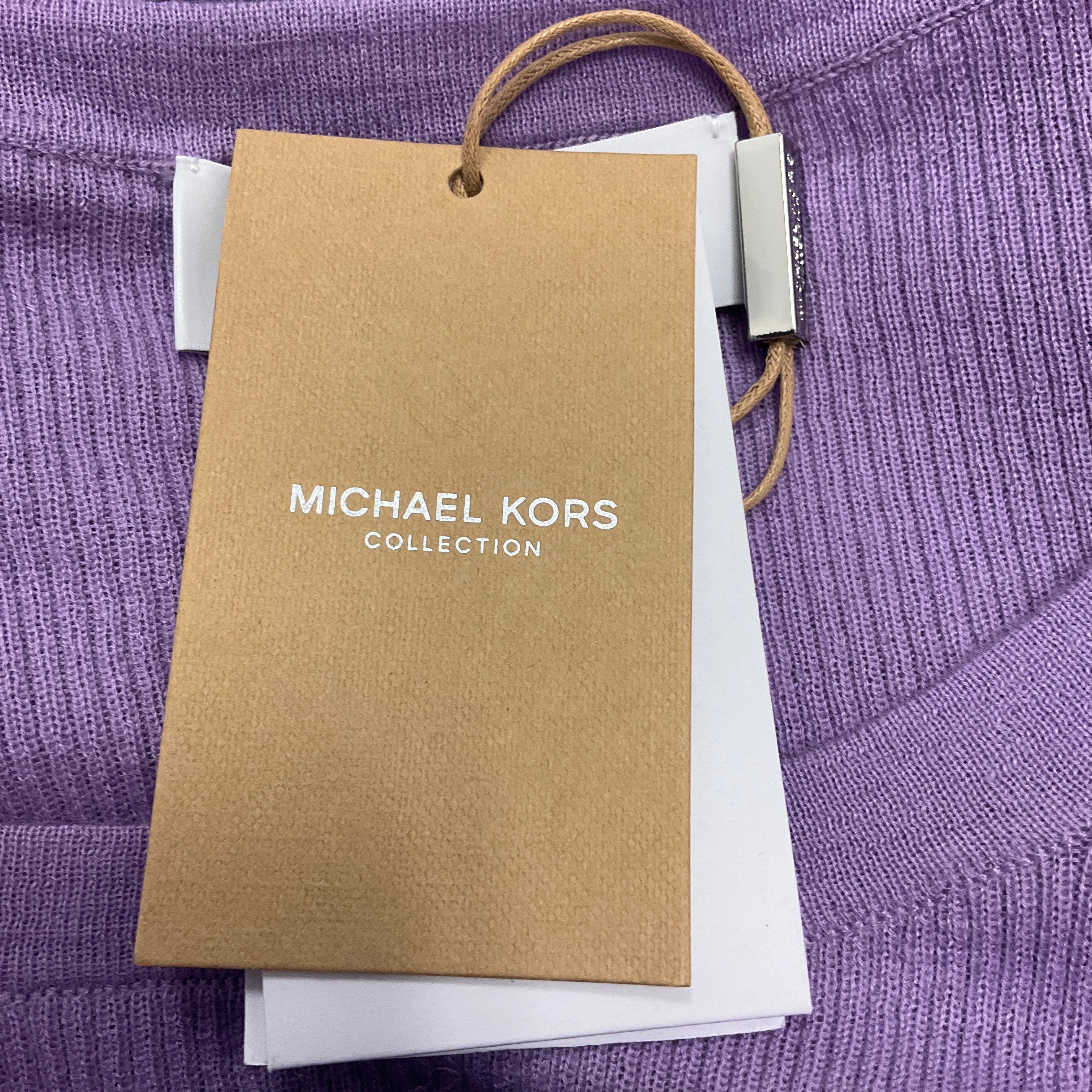 Michael Kors Collection Freesia Cashmere Three Quarter Sleeve Sweater - Image 4