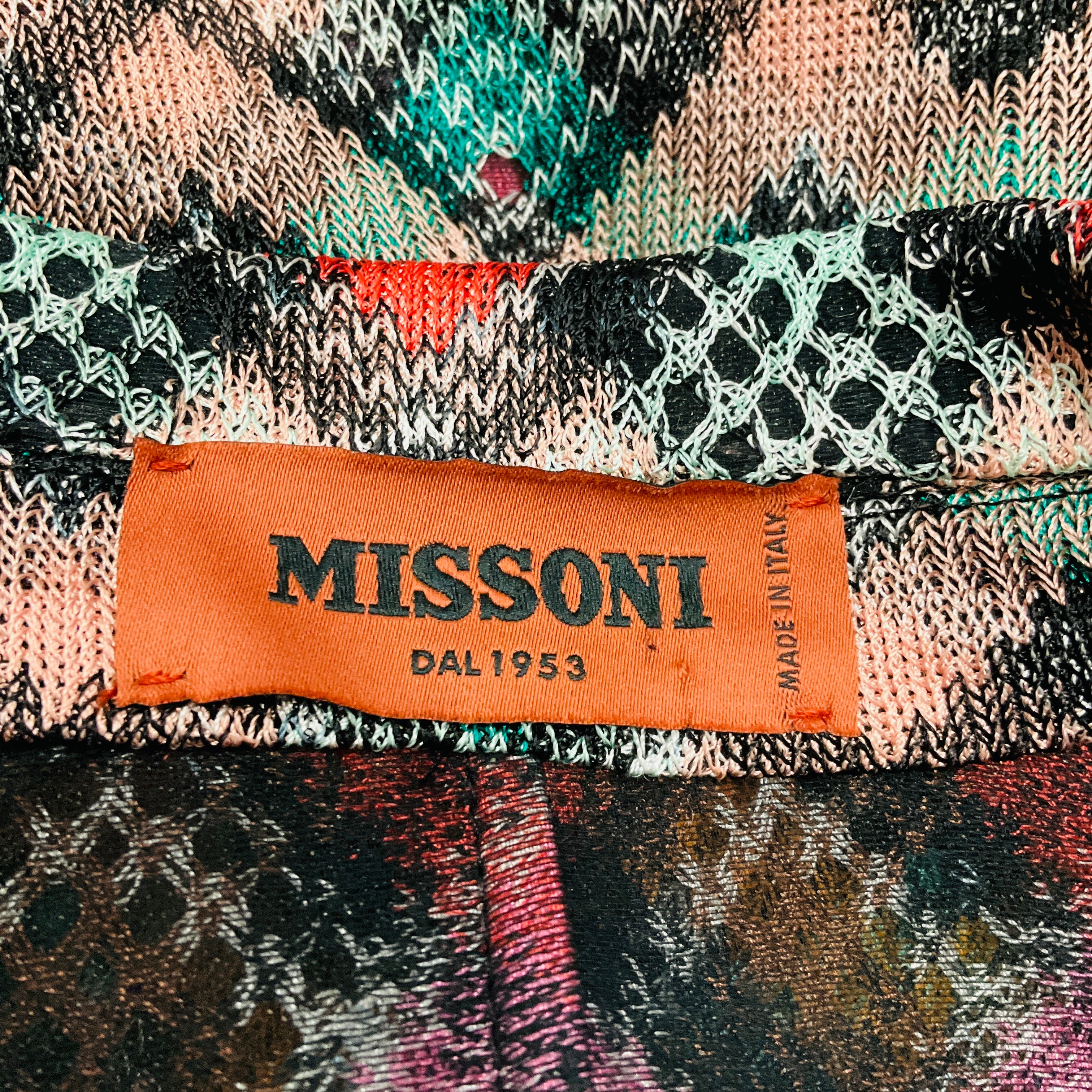 Missoni Multi Zig Zag Knit Jacket - Image 4