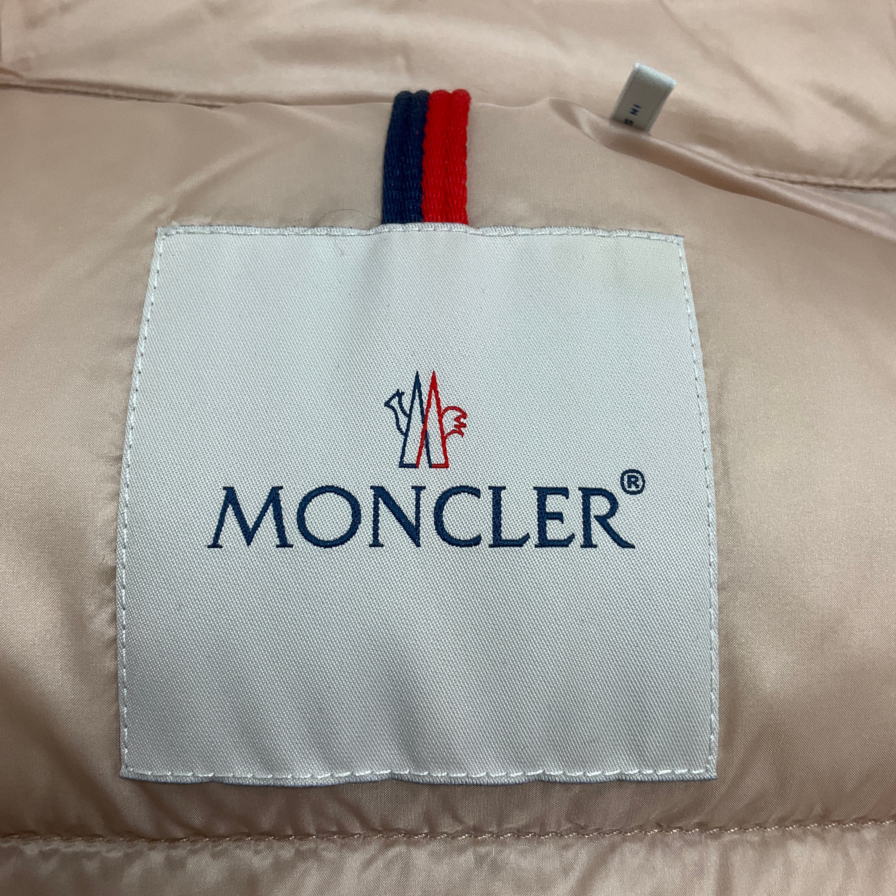 Moncler Blush Pink Lannic Down Puffer Jacket - Image 4