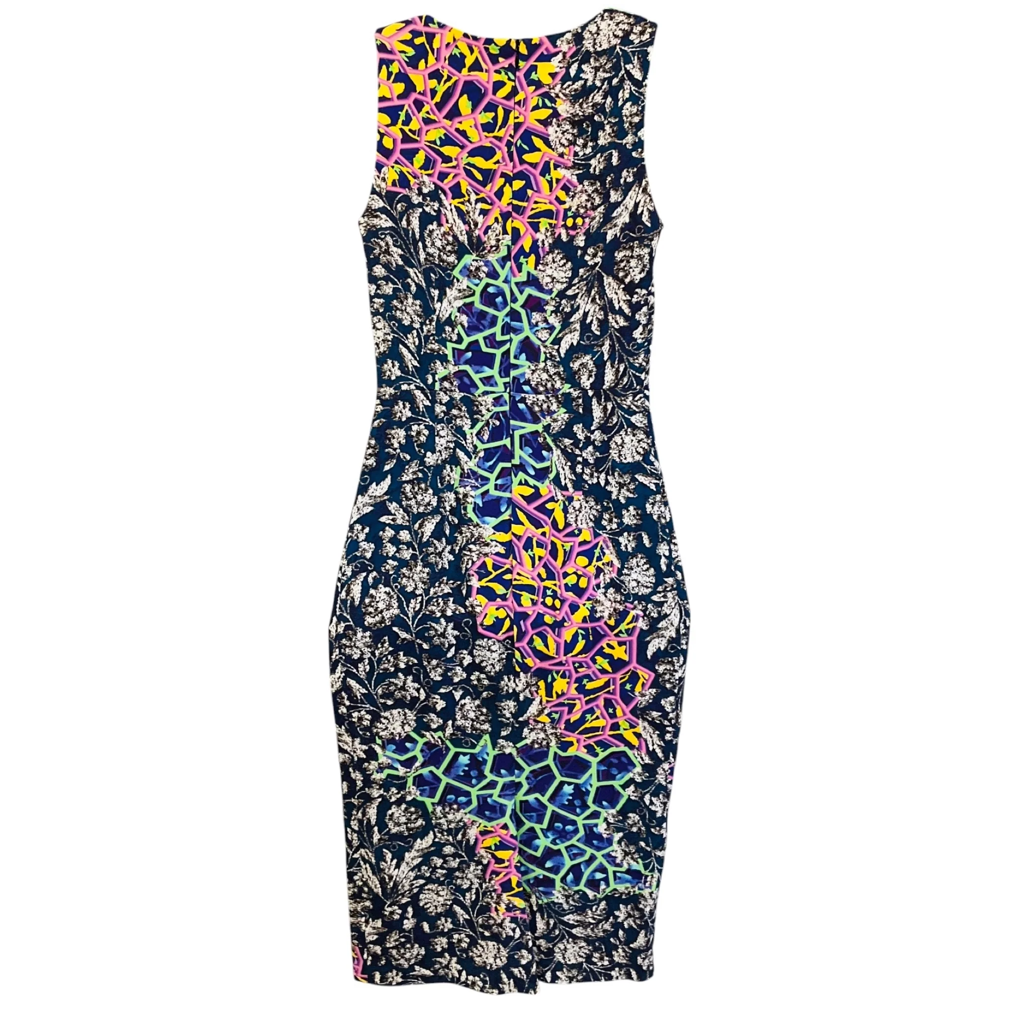 Peter Pilotto Marine Viscose Stretch Kia Sleeveless Dress - Image 3