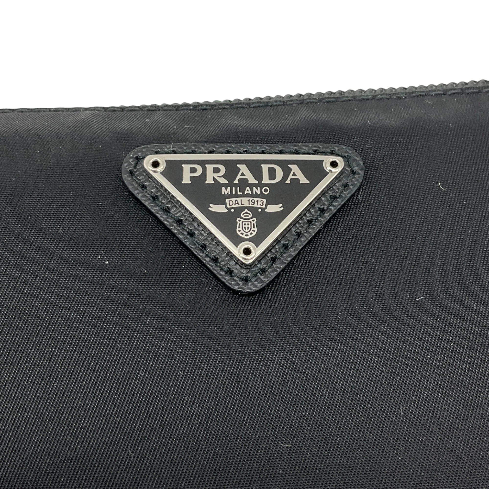 Prada Tessuto Nylon Pouch Wristlet - Image 4