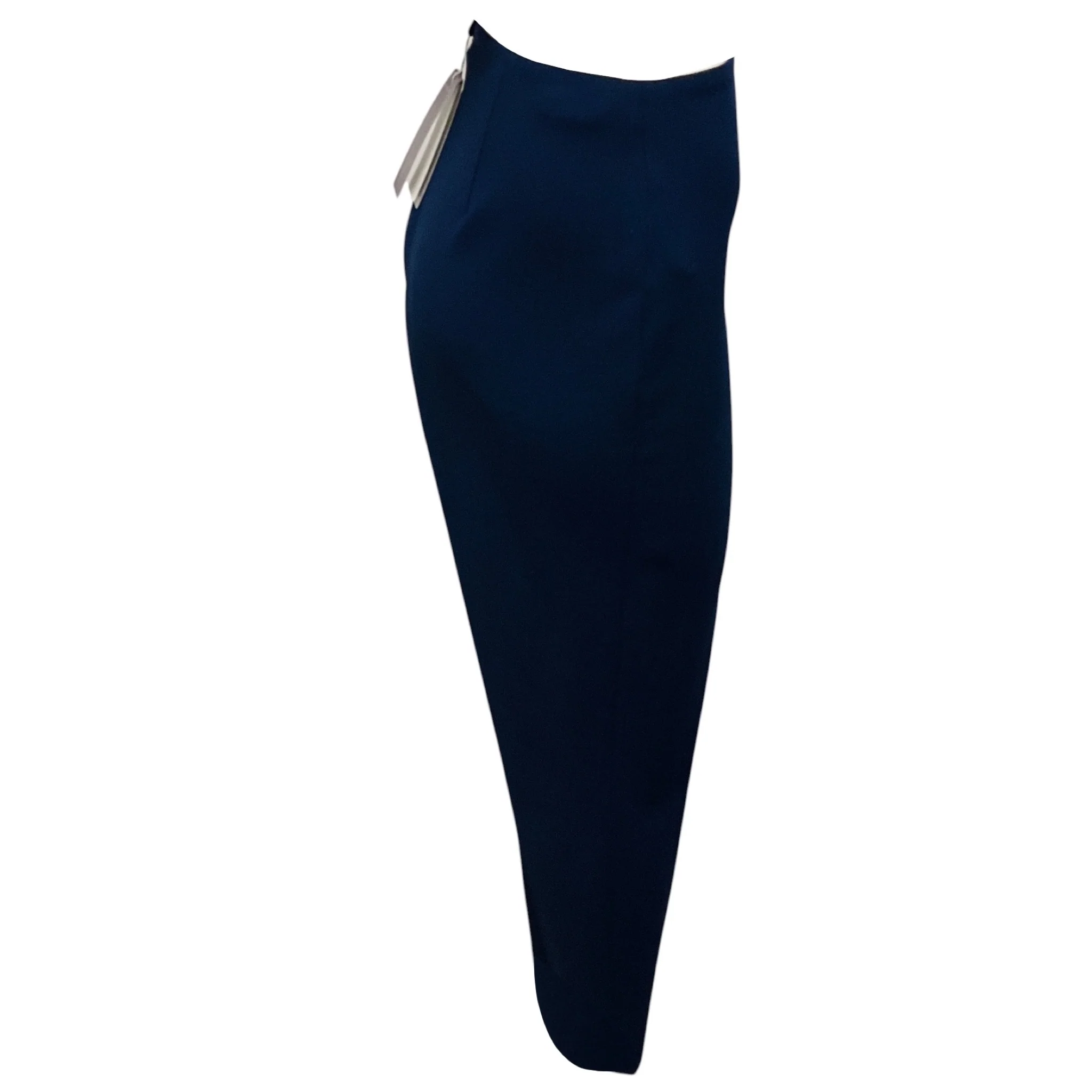 Ralph Lauren Collection Navy Blue Icons Wool Stretch Pant - Image 2