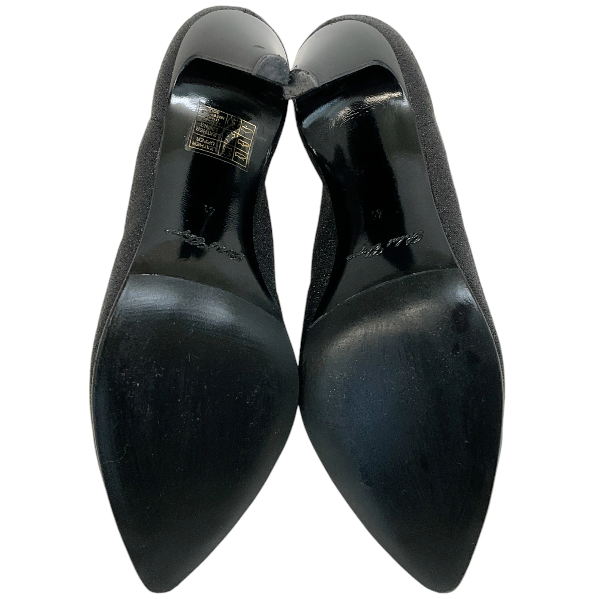 Robert Clergerie Black Shimmer Pull On Booties - Image 6
