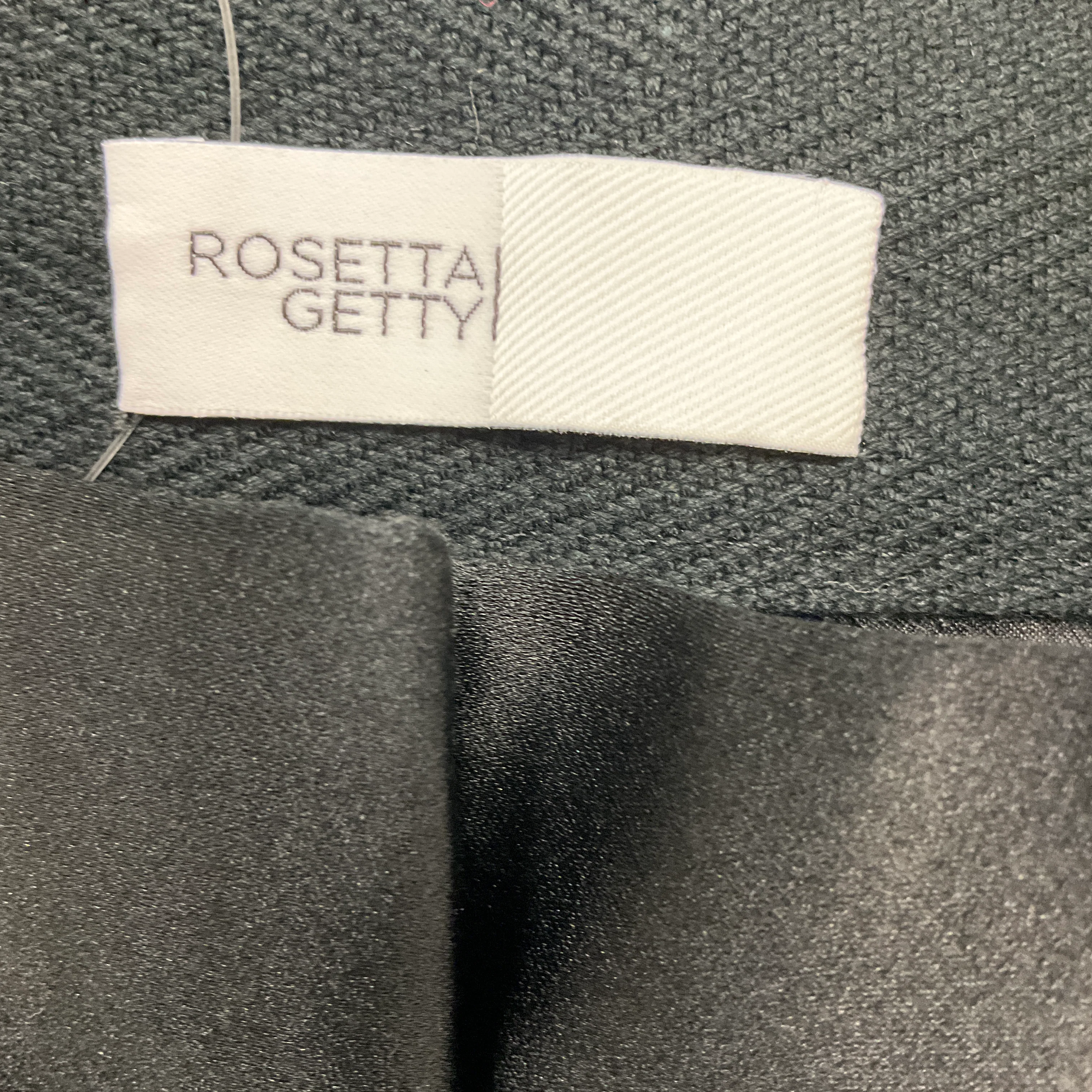 Rosetta Getty Blue Multi Floral Jacquard Pants - Image 4