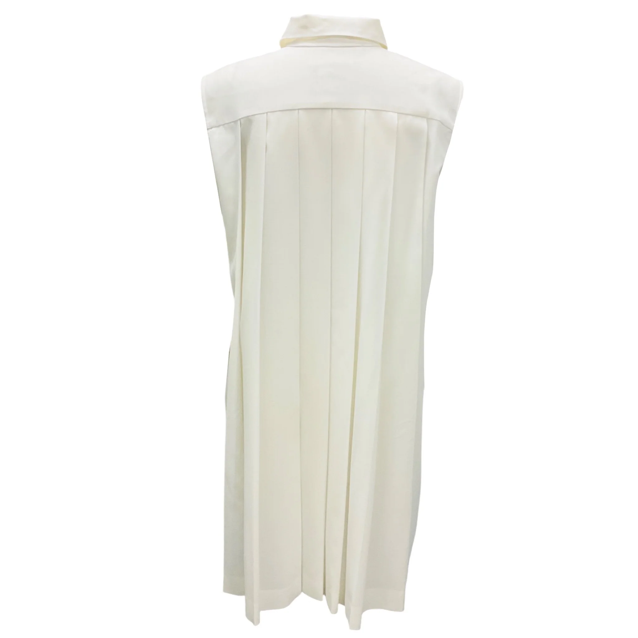 Sacai Off-White Suiting Dress - Image 3