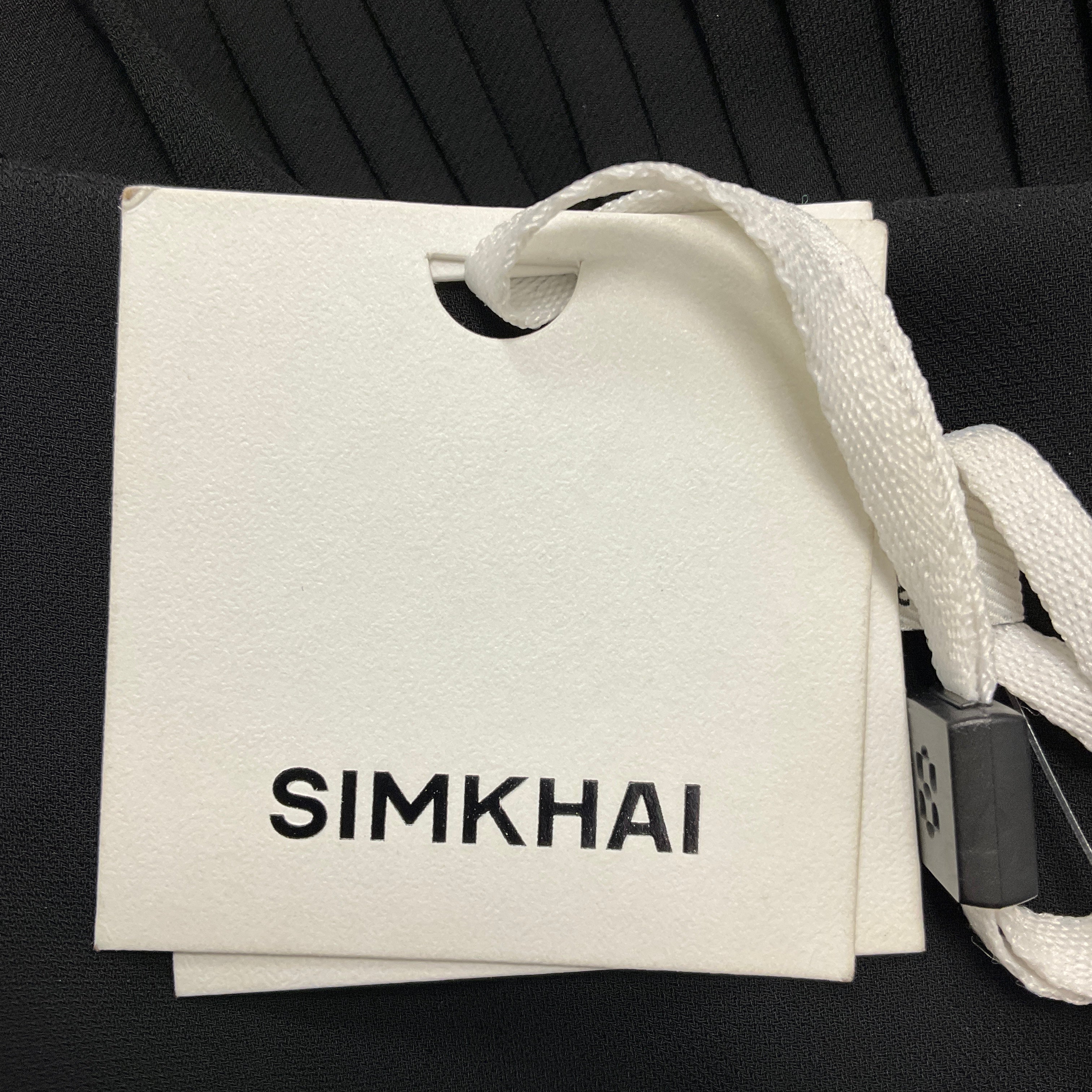 Simkhai Black Margo Mini Dress - Image 5