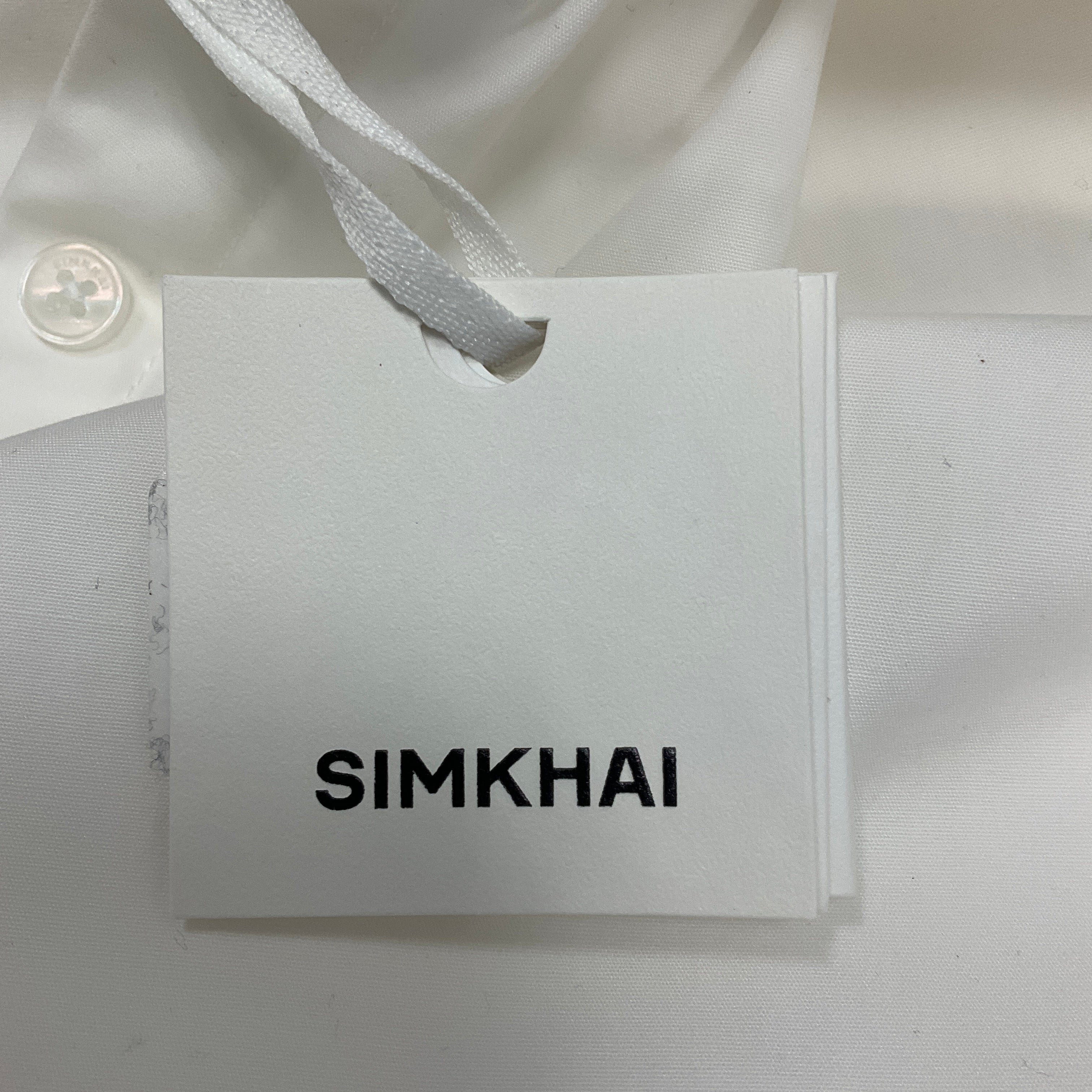 Simkhai White Colette Floral Guipure Applique Midi Dress - Image 5