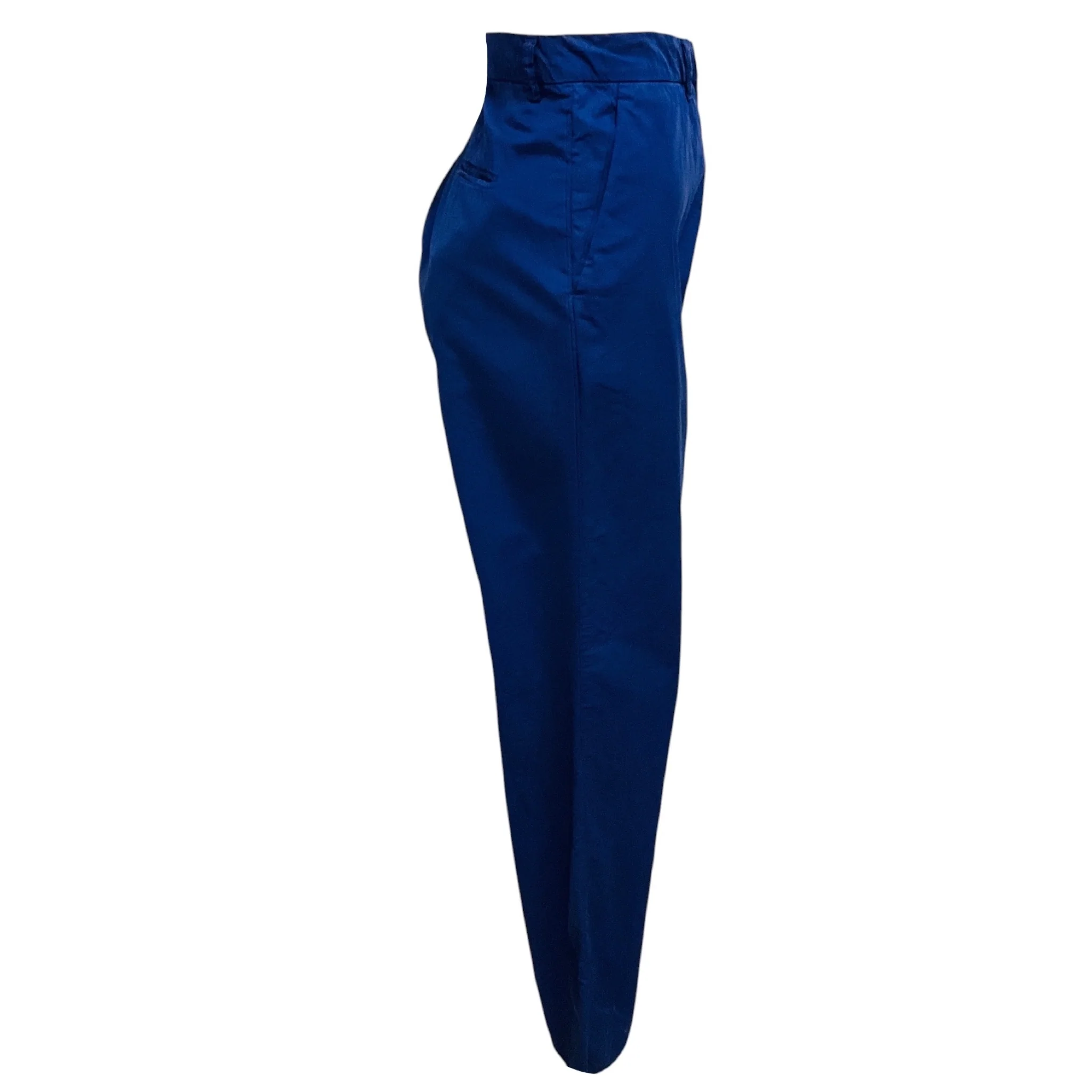 Sofie D'Hoore Indigo Blue Cotton Pants / Trousers - Image 2
