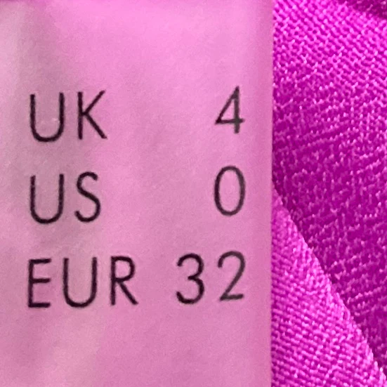 Solace London Magenta Tanzy Pleated Bow Waist Long Sleeve Mini Dress - Image 5