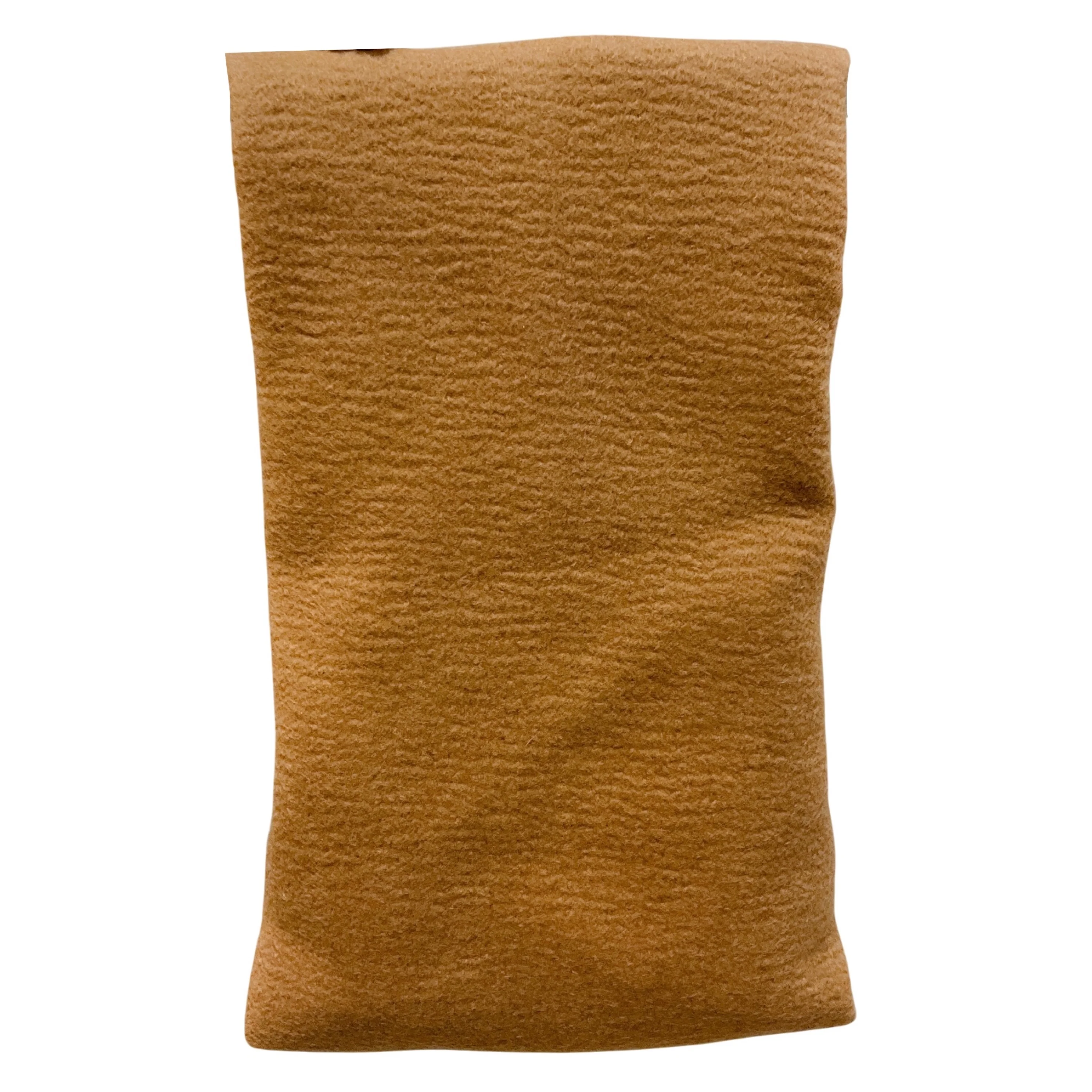 The Row Camel Large Glove Cashmere Clutch Bag - Image 3
