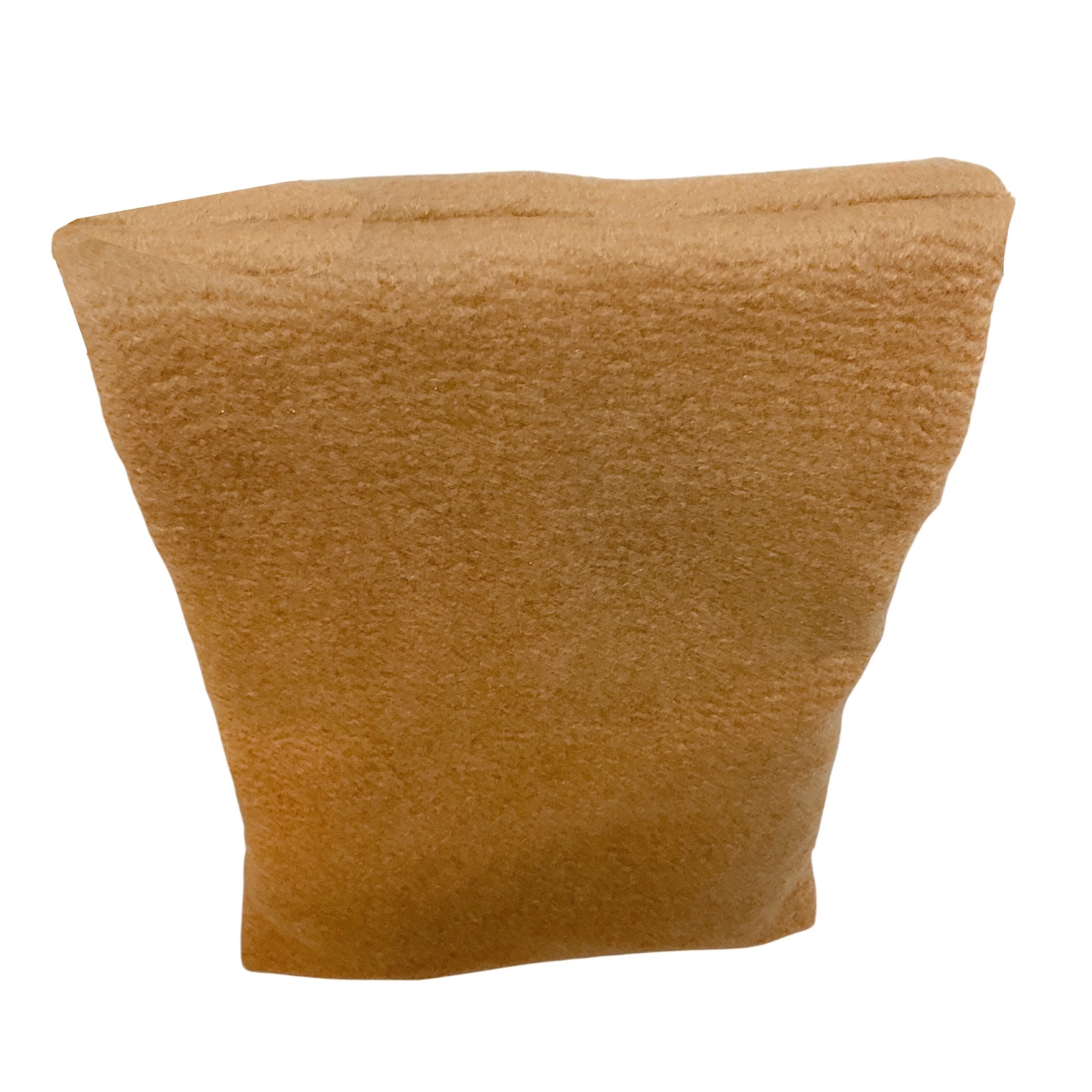 The Row Camel Large Glove Cashmere Clutch Bag - Image 4