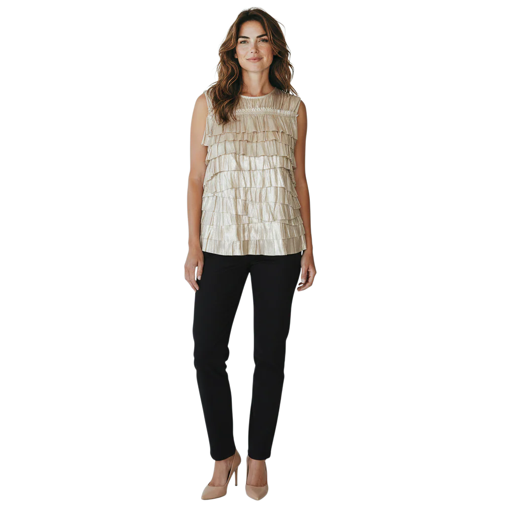 Ulla Johnson Opal Quinn Layered Sleeveless Top - Image 5