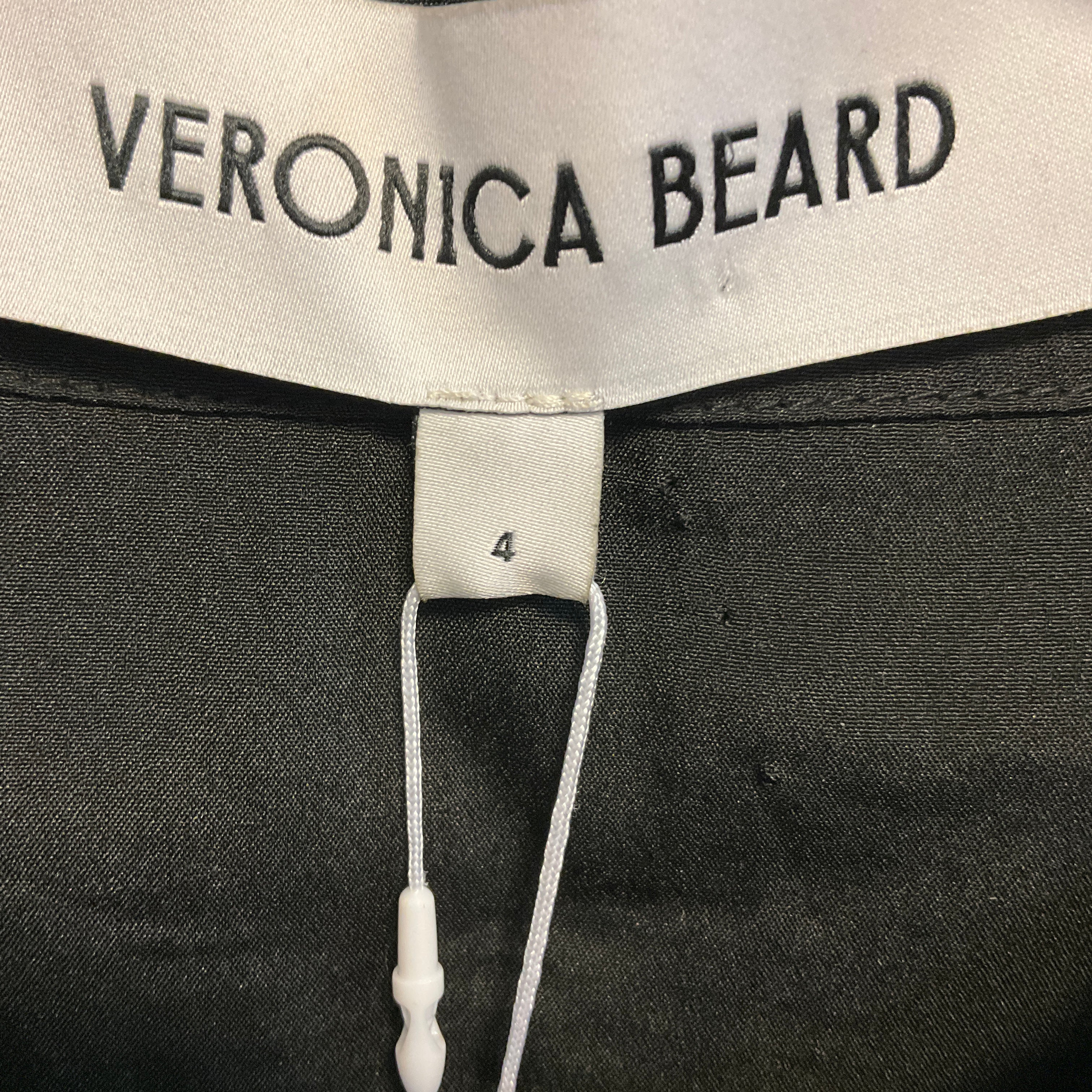 Veronica Beard Black / Off-White Mickey Sequin Jacket - Image 3