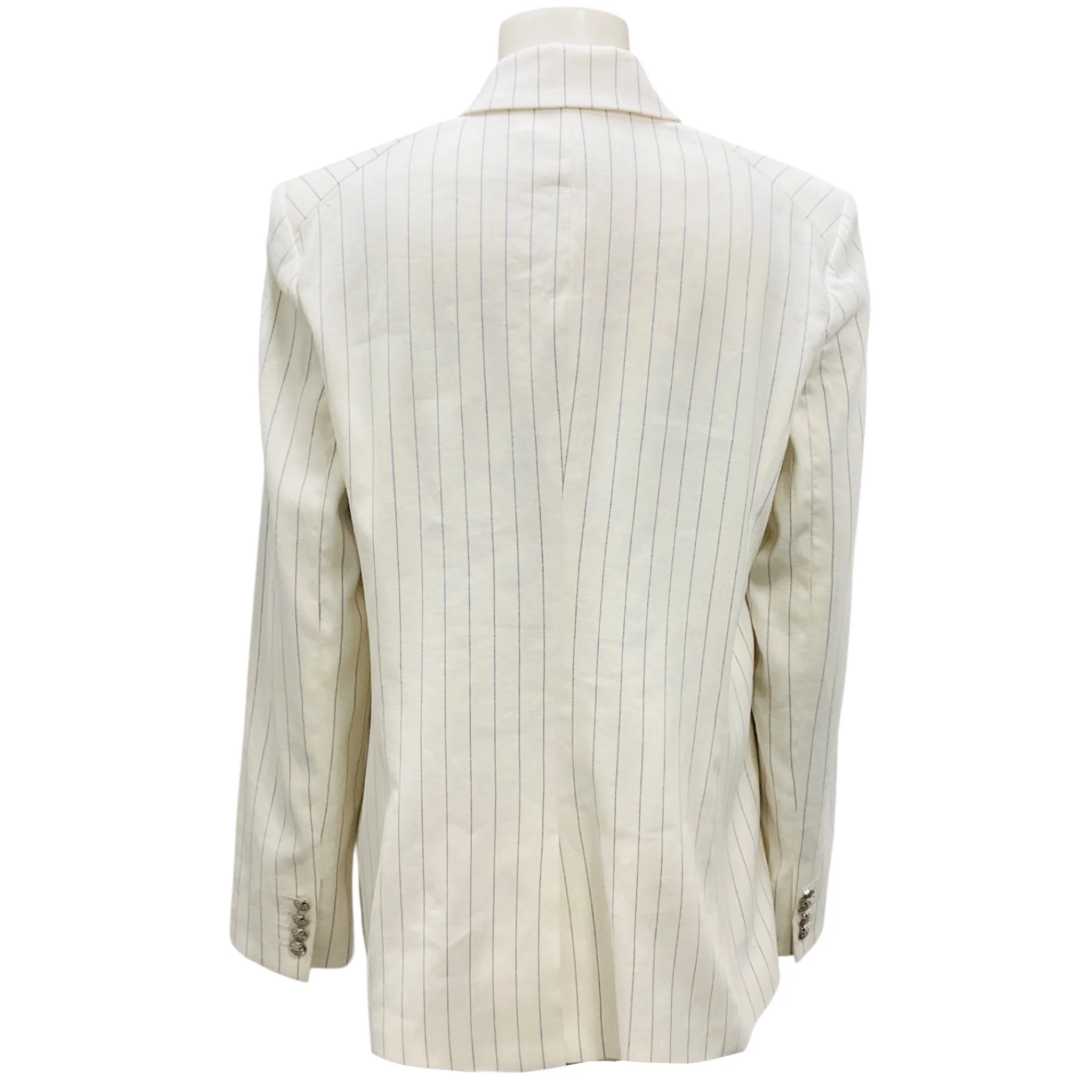 Veronica Beard Off-White / Blue Apollo Jacket - Image 3