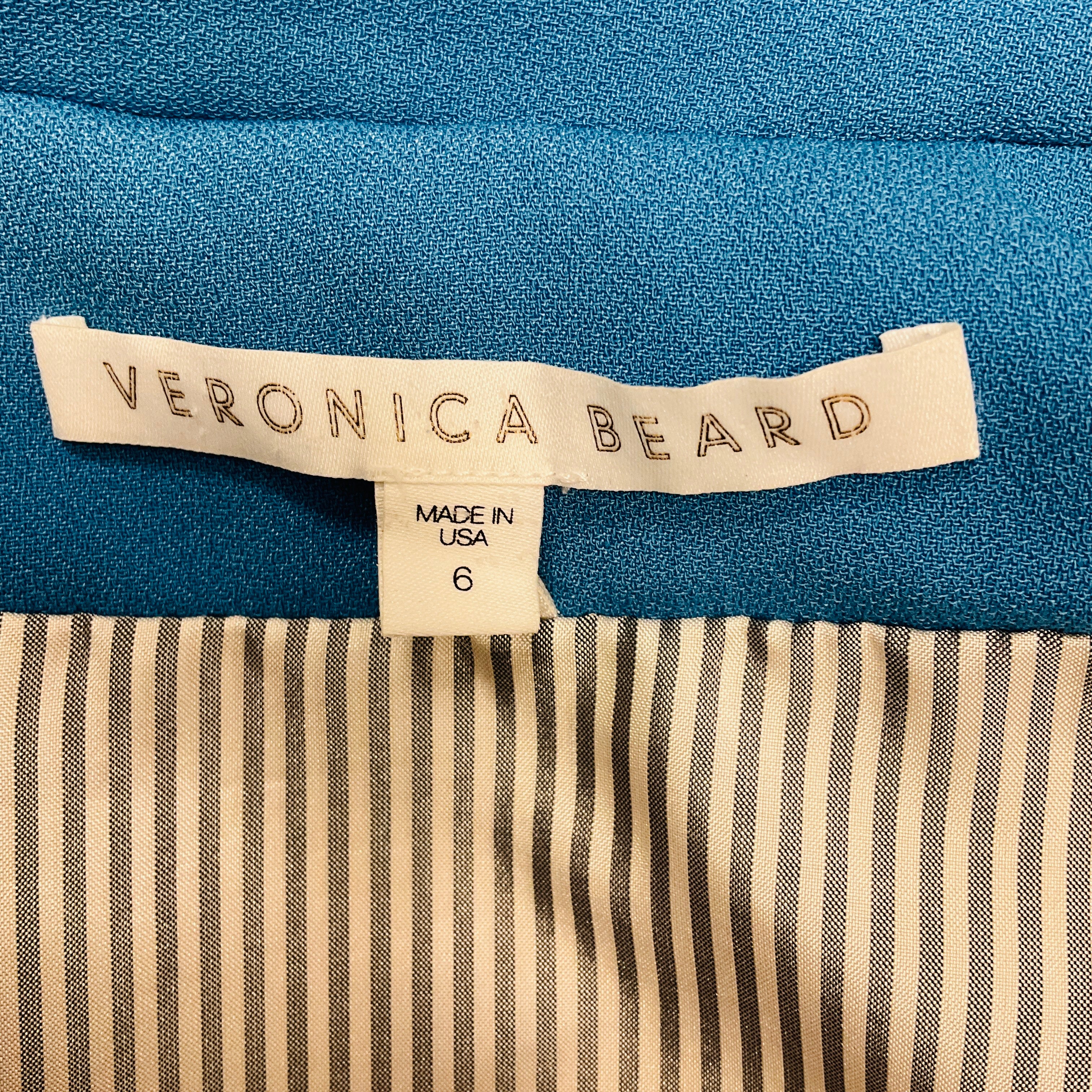 Veronica Beard Sky Blue Graham Dickey Jacket - Image 4